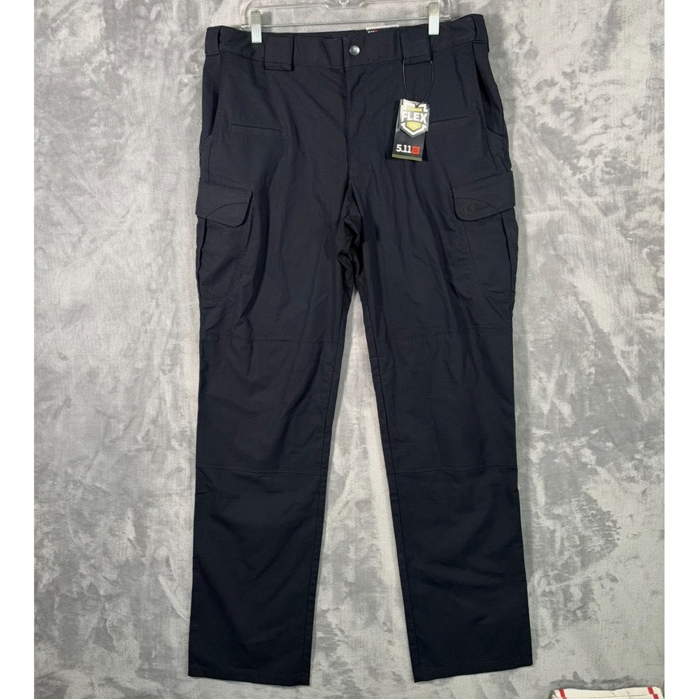 511 Tactical Stryke Pants Mens 38x36 New Navy Blue Ripstop Cargo Work Utility